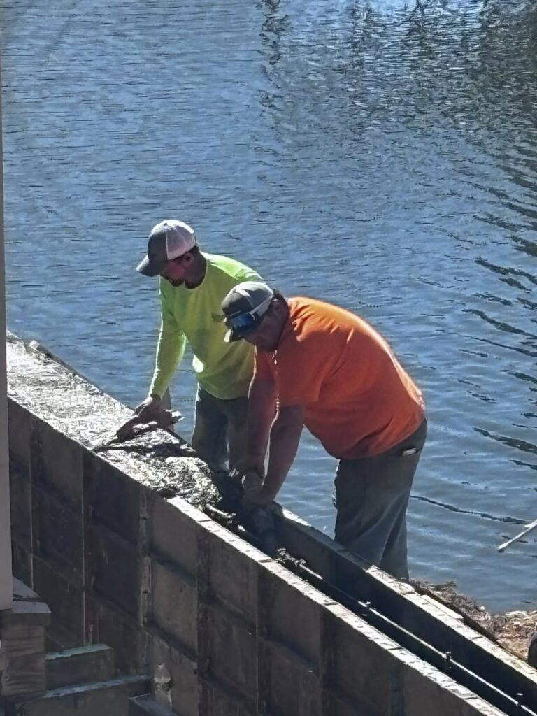 Seawall Construction
